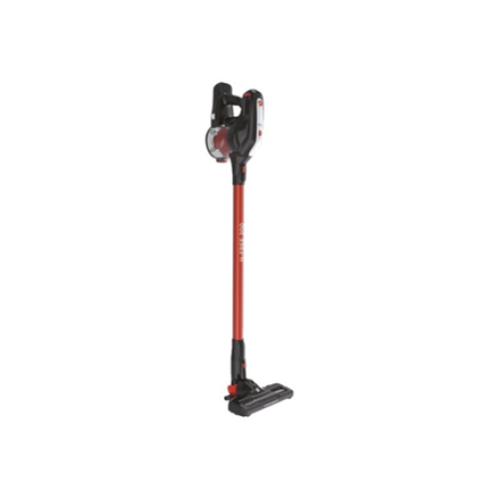 Hoover , Vacuum Cleaner , HF222AXL 011 , Cordless operating , Handstick , 220 W , 22 V , Operating time (max) 40 min , Red/Black