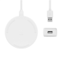 Belkin , BOOST CHARGE , Wireless Charging Pad 15W + QC 3.0 24W Wall Charger