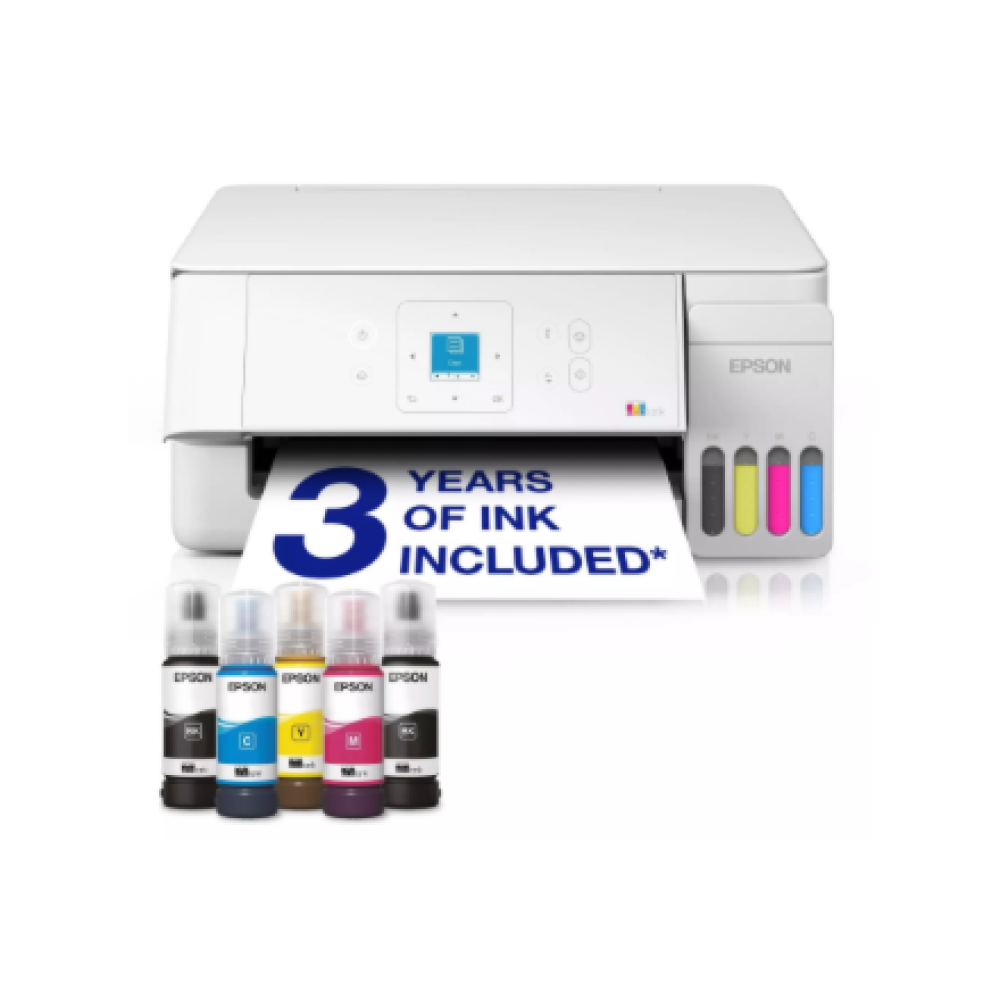 Epson Multifunctional printer , EcoTank L3366 , Inkjet , Colour , A4 , Wi-Fi , White