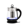 Adler , Kettle , AD 1299 , Electric , 2200 W , 1.5 L , Glass , 360° rotational base , Black