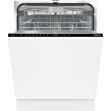 Dishwasher , GV643D60 , Built-in , Width 60 cm , Number of place settings 16 , Number of programs 6 , Energy efficiency class D , Display , AquaStop function