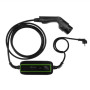 Green Cell , EV16 , GC EV PowerCable 3.6kW Schuko Type 2 mobile charger for charging electric cars and Plug-In hybrids , 3.6 kW , 10/16 A , 6.5 m , Black