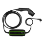 Green Cell , EV16 , GC EV PowerCable 3.6kW Schuko Type 2 mobile charger for charging electric cars and Plug-In hybrids , 3.6 kW , Output , 10/16 A , 6.5 m , Black