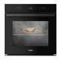 Whirlpool Oven , WOI6A8FPT1SBA , 73 L , Electric , Pyrolytic/Hydrolytic , Electronic , Steam function , Convection , Height 59.7 cm , Width 59.5 cm , Black