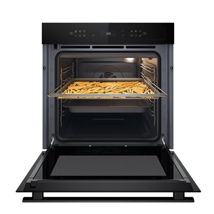 Whirlpool Oven , WOI6A8FPT1SBA , 73 L , Electric , Pyrolytic/Hydrolytic , Electronic , Steam function , Convection , Height 59.7 cm , Width 59.5 cm , Black