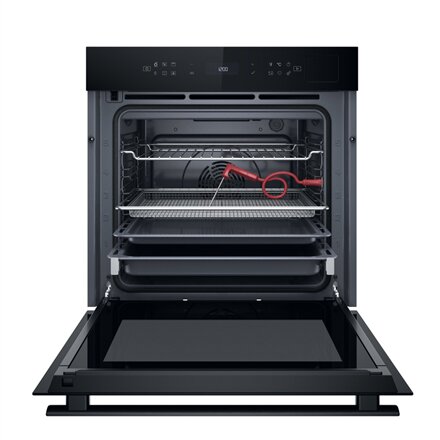 Whirlpool Oven , WOI6A8FPT1SBA , 73 L , Electric , Pyrolytic/Hydrolytic , Electronic , Steam function , Convection , Height 59.7 cm , Width 59.5 cm , Black
