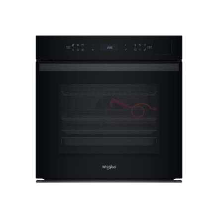 Whirlpool Oven , WOI6A8FPT1SBA , 73 L , Electric , Pyrolytic/Hydrolytic , Electronic , Steam function , Convection , Height 59.7 cm , Width 59.5 cm , Black