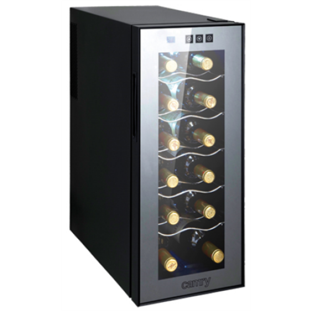 Camry Wine Cooler CR 8068 Energy efficiency class G, Free standing, Bottles capacity Up to 12 bottles, Black