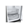 LG Refrigerator , GBV5240DPY , Energy efficiency class D , Free standing , Combi , Height 203 cm , No Frost system , Fridge net capacity 277 L , Freezer net capacity 110 L , Display , 35 dB , Grey