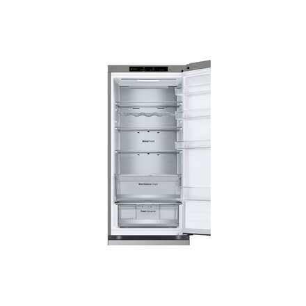 LG Refrigerator , GBV5240DPY , Energy efficiency class D , Free standing , Combi , Height 203 cm , No Frost system , Fridge net capacity 277 L , Freezer net capacity 110 L , Display , 35 dB , Grey