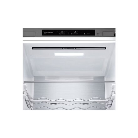 LG Refrigerator , GBV5240DPY , Energy efficiency class D , Free standing , Combi , Height 203 cm , No Frost system , Fridge net capacity 277 L , Freezer net capacity 110 L , Display , 35 dB , Grey