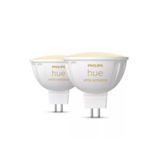 Philips Hue WA 12V MR16, 2pcs pack , GU5.3 , 5.1 W , Warm to cool white light Philips Hue WA 12V MR16, 2pcs pack , GU5.3 , 5.1 W , Warm to cool white light