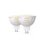 Philips Hue WA 12V MR16, 2pcs pack , GU5.3 , 5.1 W , Warm to cool white light