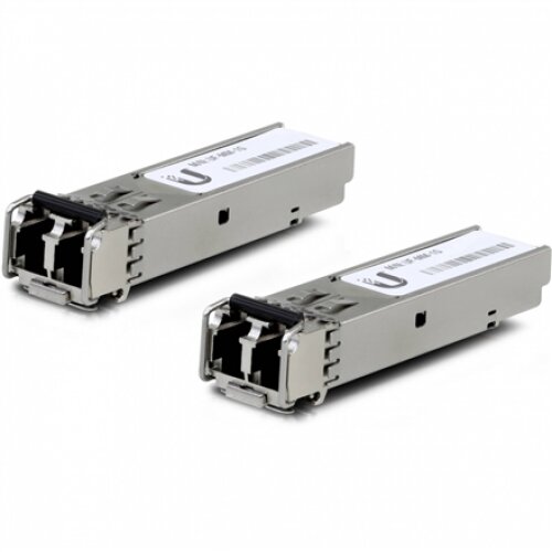 Ubiquiti , UF-MM-1G , SFP , Multi-Mode Fiber , Dual LC , 10/100/1000 Mbit/s , Wavelength 850 nm , Maximum transfer distance 550 m , 0 to +70C