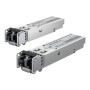 Ubiquiti , UF-MM-1G , SFP , Multi-Mode Fiber , Dual LC , 10/100/1000 Mbit/s , Wavelength 850 nm , Maximum transfer distance 550 m , 0 to +70C