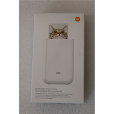 Xiaomi Mi Portable Photo Printer , Colour , ZINK Zero-Ink , Photo Printer , White , USED, WITHOUT ORIGINAL PACKAGING, MISSING PHOTO PAPER PACK