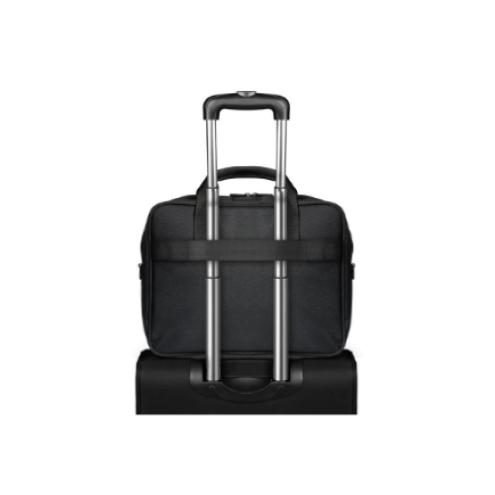 PORT DESIGNS , Courchevel , Fits up to size 15.6 , Messenger - Briefcase , Black , Shoulder strap