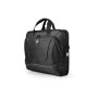 PORT DESIGNS , Courchevel , Fits up to size 15.6 , Messenger - Briefcase , Shoulder strap , Black