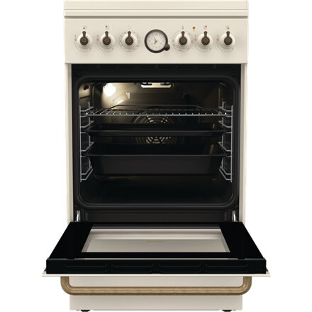 Gorenje Cooker , GKS5B70CLI , Hob type Gas , Oven type Electric , Sandy , Width 50 cm , Depth 59.4 cm , Energy efficiency class A , 70 L