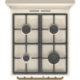 Gorenje Cooker , GKS5B70CLI , Hob type Gas , Oven type Electric , Sandy , Width 50 cm , Depth 59.4 cm , Energy efficiency class A , 70 L