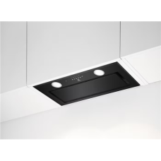 Electrolux , Canopy , Energy efficiency class A , Width 54 cm , Push buttons , LED , Black
