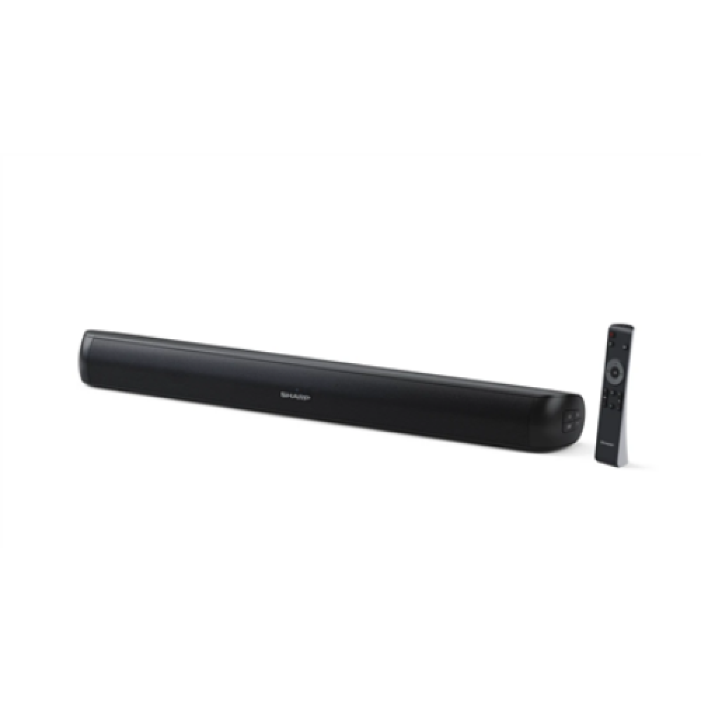 Sharp HT-SB107 2.0 Compact Soundbar for TV up to 32, HDMI ARC/CEC, Aux-in, Optical, Bluetooth, 65cm, Gloss Black , Sharp , Yes , Soundbar Speaker , HT-SB107 , Gloss Black , No , USB port , AUX in , Bluetooth , Wireless connection
