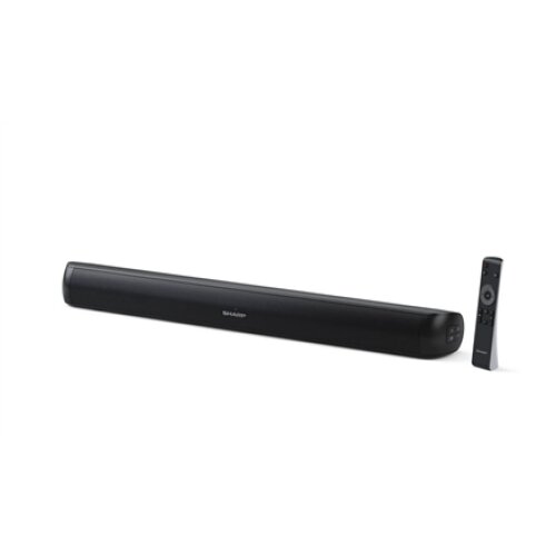Sharp HT-SB107 2.0 Compact Soundbar for TV up to 32, HDMI ARC/CEC, Aux-in, Optical, Bluetooth, 65cm, Gloss Black , Sharp , Yes , Soundbar Speaker , HT-SB107 , Gloss Black , No , USB port , AUX in , Bluetooth , Wireless connection