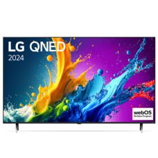 LG QNED TV , 50QNED80T3A , 50 , Smart TV , webOS 24 , 4K UHD , Black