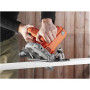BLACK & DECKER Circular saw , CS1250LA-QS , 1250 W , 190 mm
