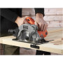 BLACK & DECKER Circular saw , CS1250LA-QS , 1250 W , 190 mm
