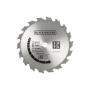 BLACK & DECKER Circular saw , CS1250LA-QS , 1250 W , 190 mm