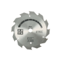 BLACK & DECKER Circular saw , CS1250LA-QS , 1250 W , 190 mm
