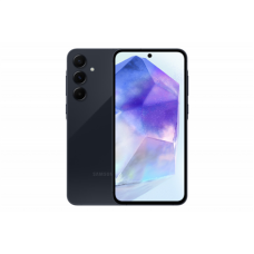 Samsung , Galaxy , A55 A556 , Navy , 6.6 , Super AMOLED , 1080 x 2340 pixels , Exynos , 1480 (4 nm) , Internal RAM 8 GB , 128 GB , microSDXC , Dual SIM , Nano-SIM, eSIM , 4G , 5G , Main camera resolution 50+12+5 MP , Secondary camera resolution 32 MP , An