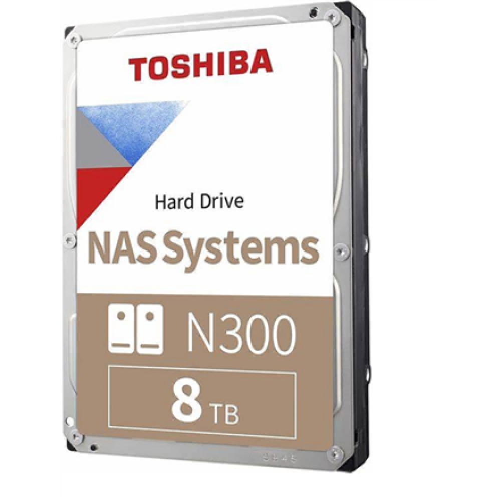 Toshiba , Hard Drive , N300 NAS , 7200 RPM , 8000 GB , 256 MB