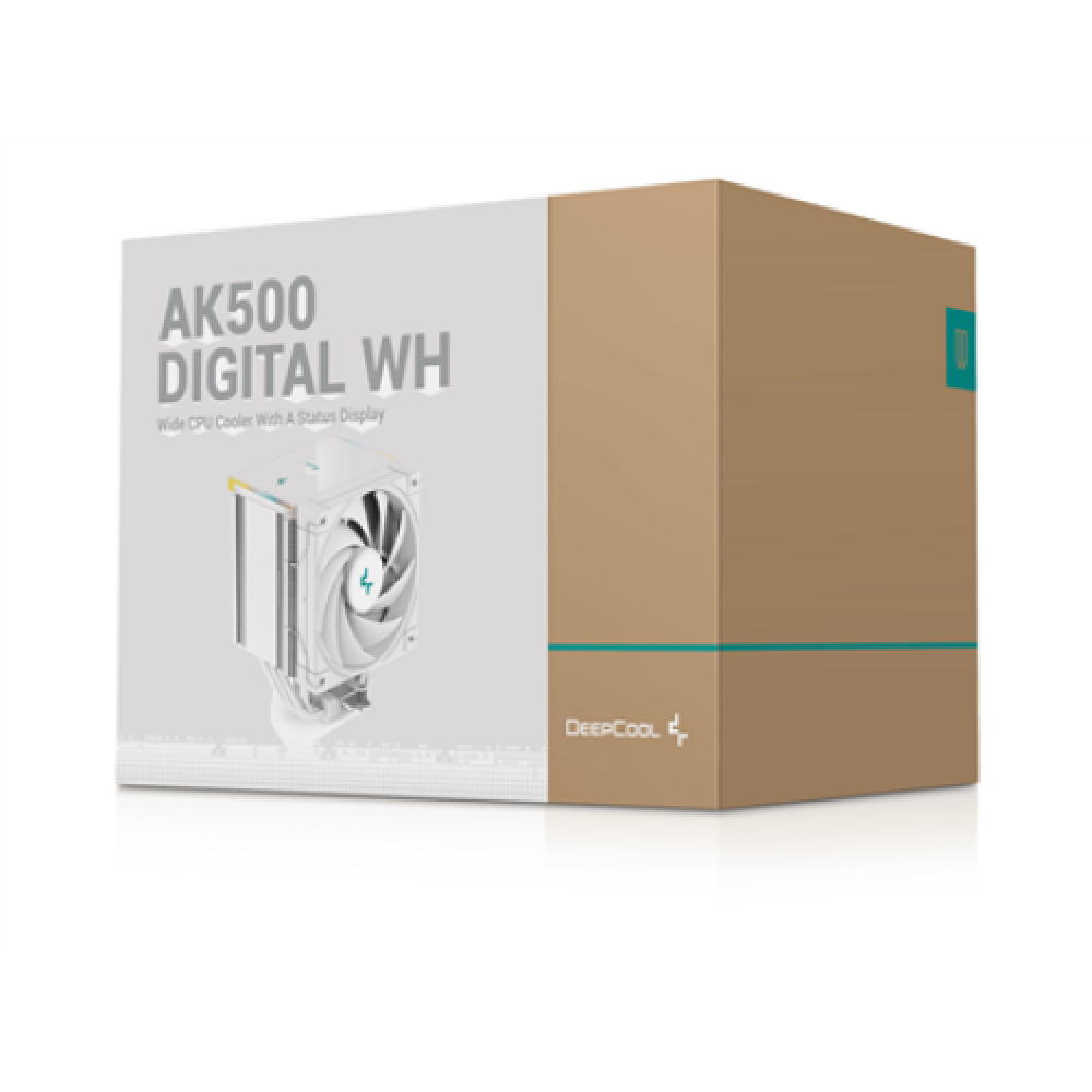 Deepcool , Digital CPU Air Cooler White , AK500