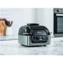 NINJA , Hot Air Fryer , AG301EU , Capacity 5.7 L , Cyclonic Air Technology , Black/Stainless Steel