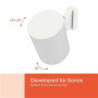 Vogels Wall mount , Speaker Wall Mount for Sonos Era 100 , Tilt, rotate , Maximum weight (capacity) 7 kg , White
