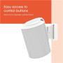 Vogels Wall mount , Speaker Wall Mount for Sonos Era 100 , Tilt, rotate , Maximum weight (capacity) 7 kg , White