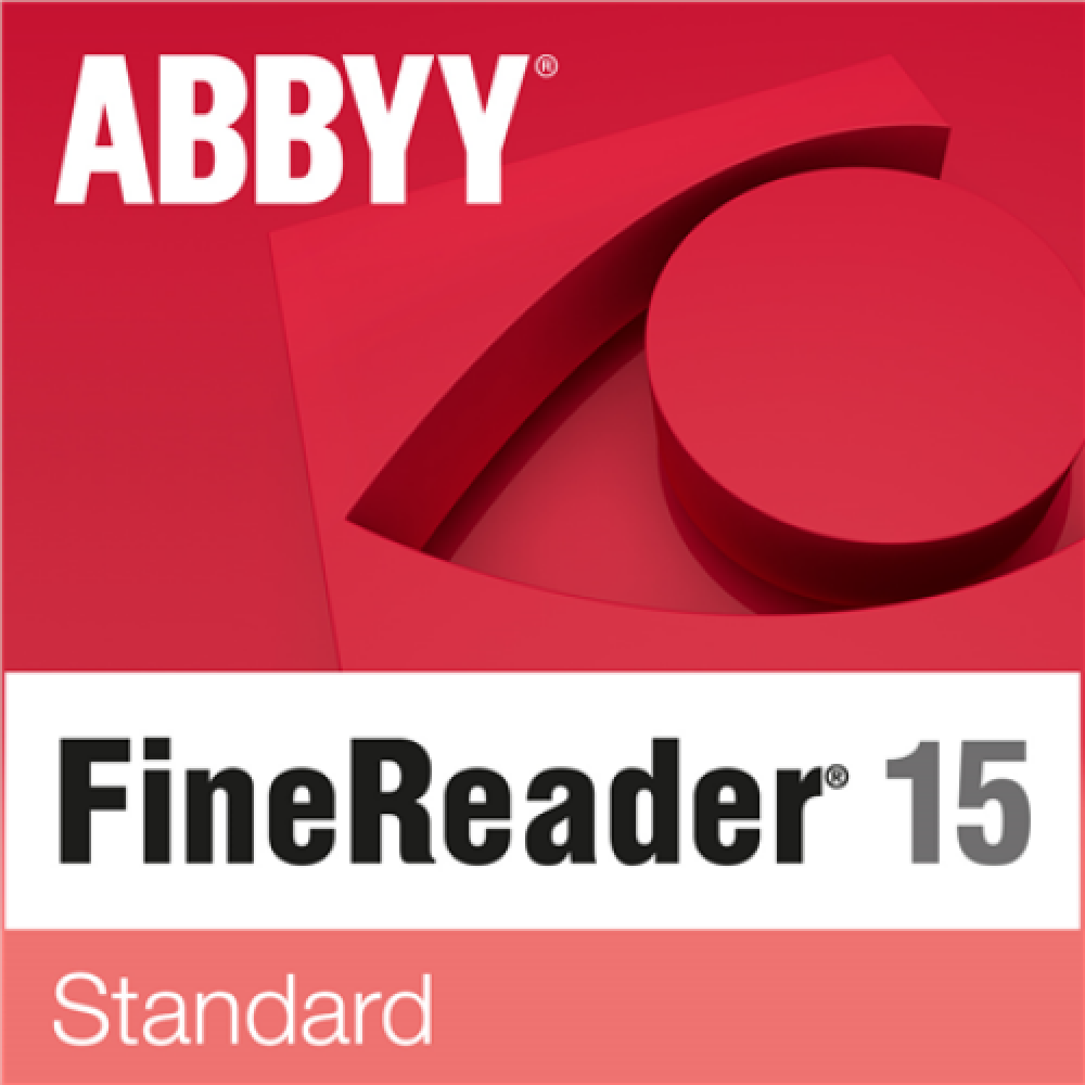 Abbyy FineReader 15 Standard, Single User License (ESD), UPG, Perpetual year(s), License quantity 1 user(s)