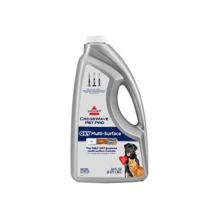 Bissell , CrossWave Pet Pro Oxy Multi-surface formula Cleaning Solution, 2 L