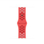 Apple , Nike Sport Band , 41 , Bright Crimson/Gym Red , Fluoroelastomer , Strap fits 130–200mm wrists