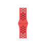 Apple , Nike Sport Band , 41 , Bright Crimson/Gym Red , Fluoroelastomer , Strap fits 130–200mm wrists