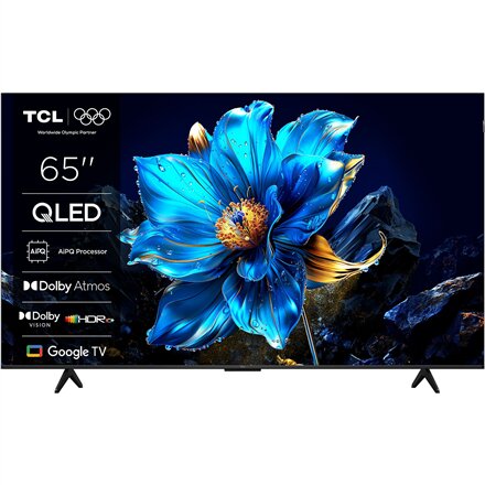 TCL 4K QLED TV , 65T69C , 65 , Smart TV , Google TV , UHD , Black