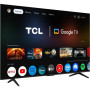 TCL 4K QLED TV , 65T69C , 65 , Smart TV , Google TV , UHD , Black