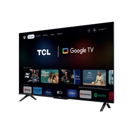TCL 4K QLED TV , 65T69C , 65 , Smart TV , Google TV , UHD , Black