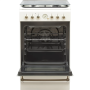 INDESIT Cooker , IS5G8MHJ/E/1 , Hob type Gas , Oven type Electric , Jasmine , Width 50 cm , Grilling , Depth 60 cm , 60 L