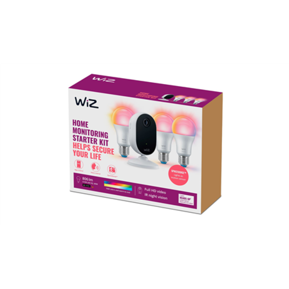 WiZ Smart WiFi Self-Monitoring Starter kit,8.5 W