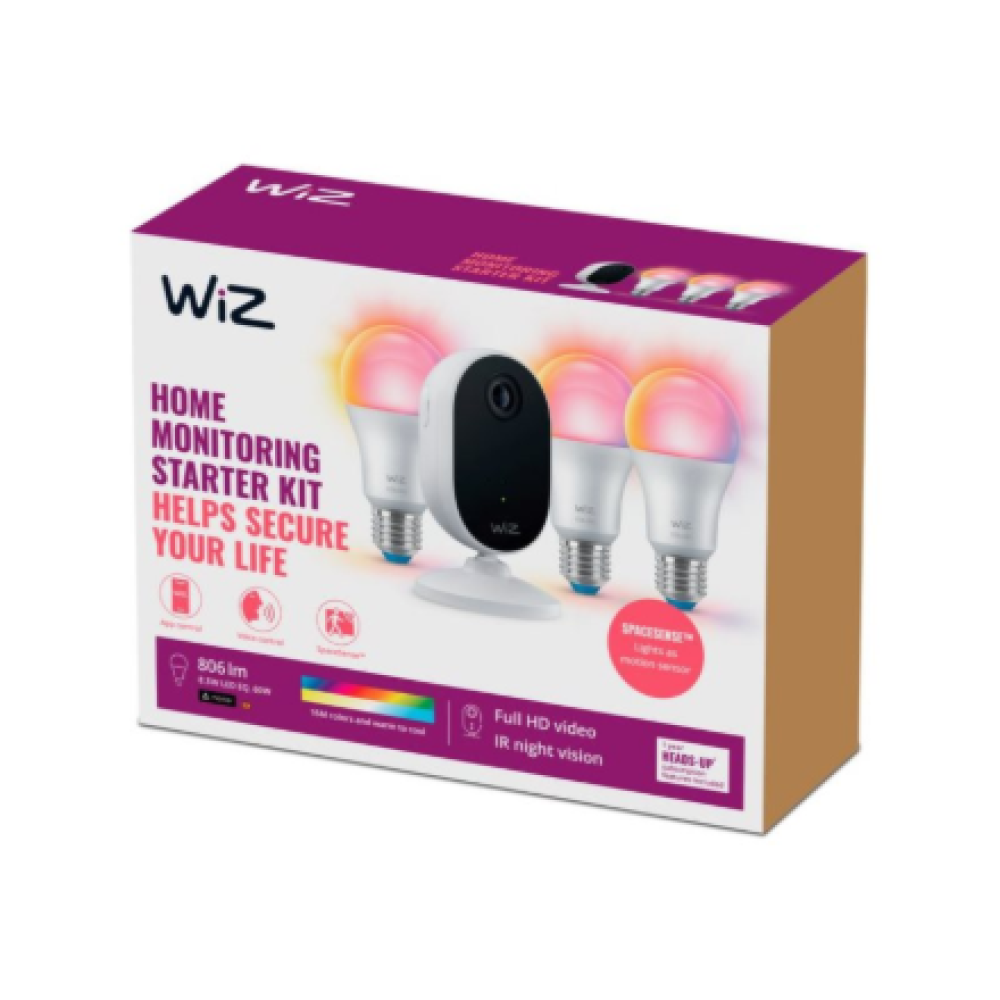 WiZ Smart WiFi Self-Monitoring Starter kit,8.5 W
