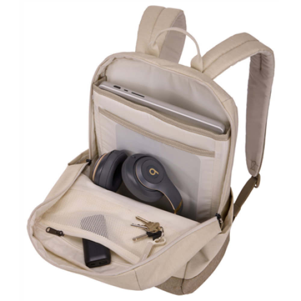 Thule , Lithos , Backpack 20L , Fits up to size 16 , Laptop backpack , Pelican Gray/Faded Khaki