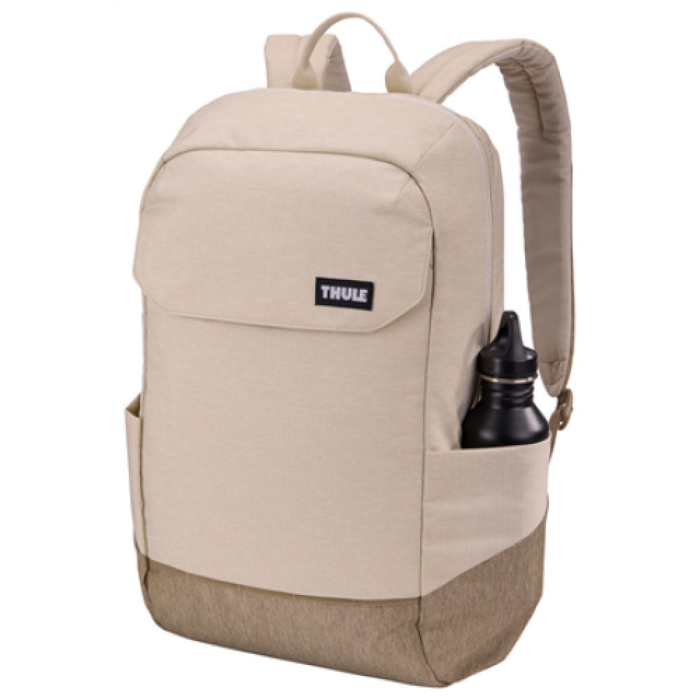 Thule , Lithos , Backpack 20L , Fits up to size 16 , Laptop backpack , Pelican Gray/Faded Khaki